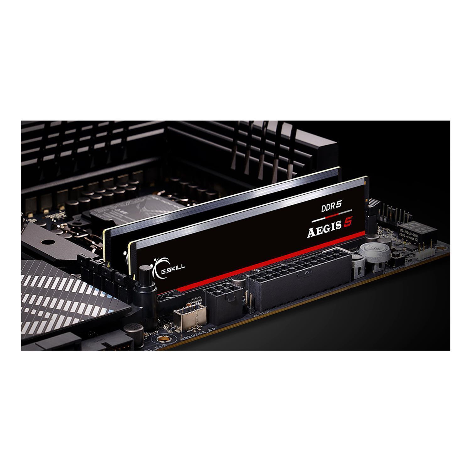 Zweites Bild vonG.Skill Aegis F5-5600J3636C16GX1-IS, 16 GB, 1 x 16 GB, DDR5, 5600 MHz, 288-pin DIMM