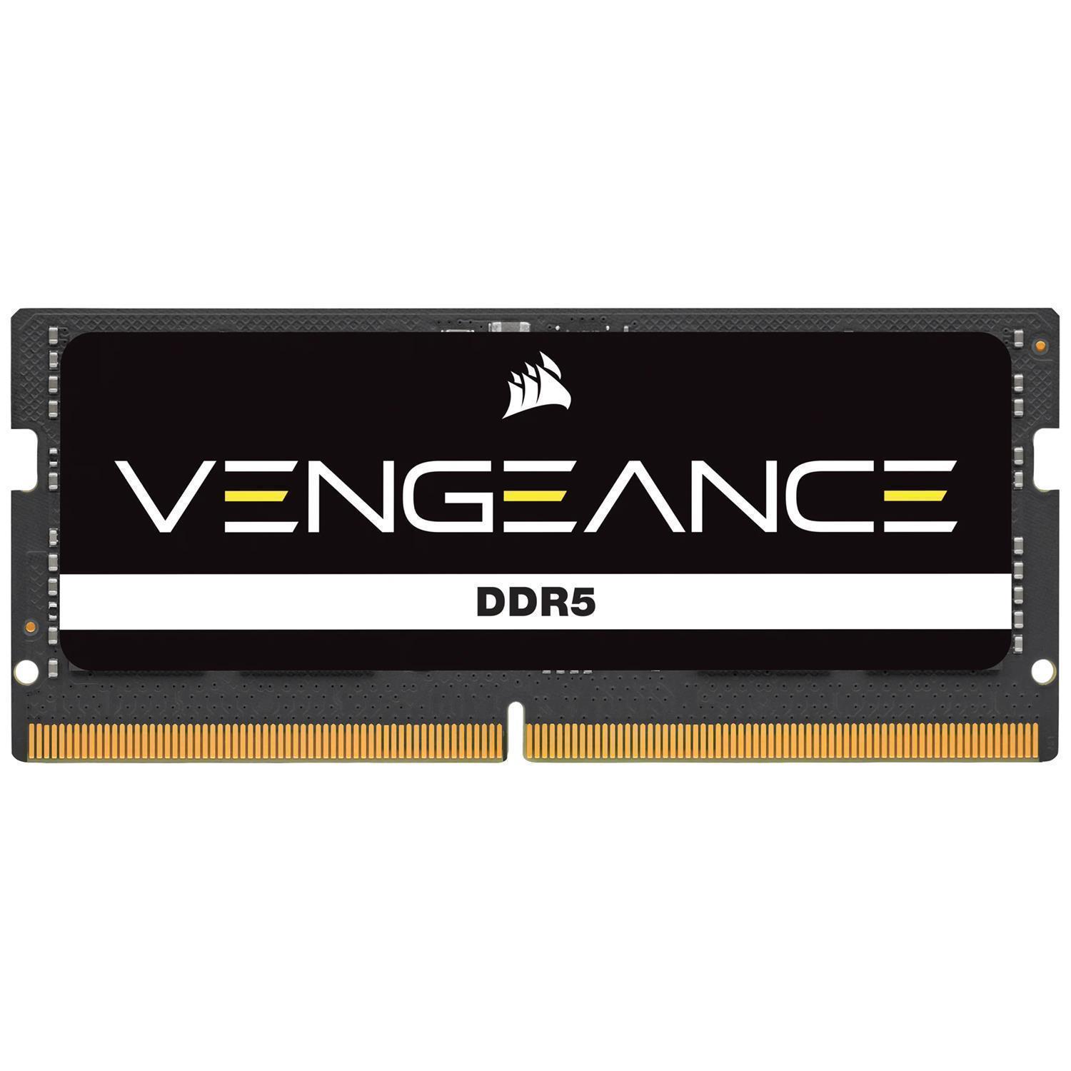 Corsair Vengeance CMSX32GX5M1A5600C48, 32 GB, 1 x 32 GB, DDR5, 5600 MHz, 262-pin SO-DIMM