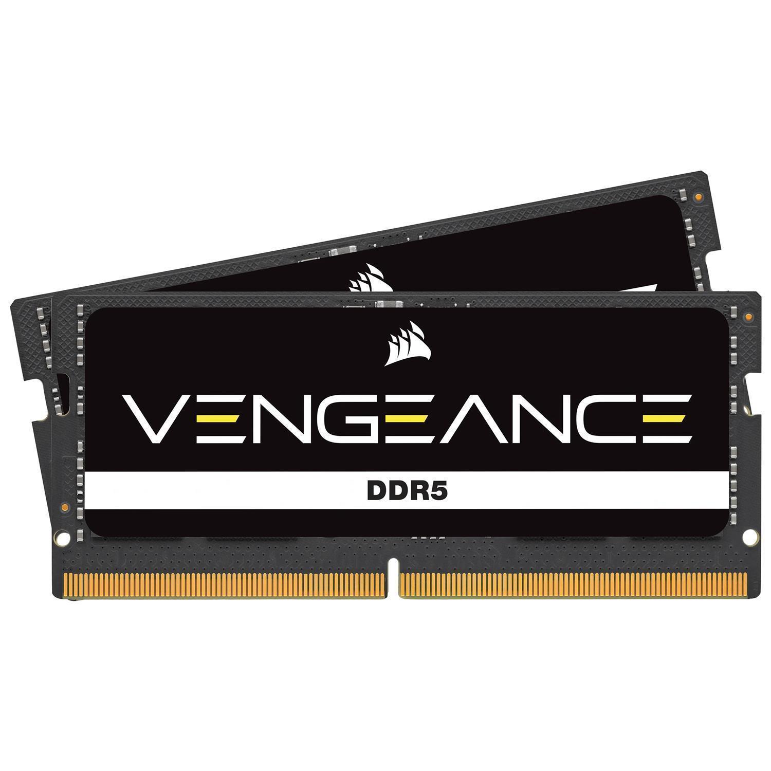 Corsair Vengeance , 64 GB, 2 x 32 GB, DDR5, 5600 MHz, 262-pin SO-DIMM