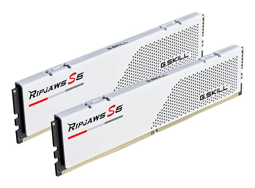 Zweites Bild vonG.Skill Ripjaws S5 F5-5200J4040A48GX2-RS5W, 96 GB, 2 x 48 GB, DDR5, 5200 MHz