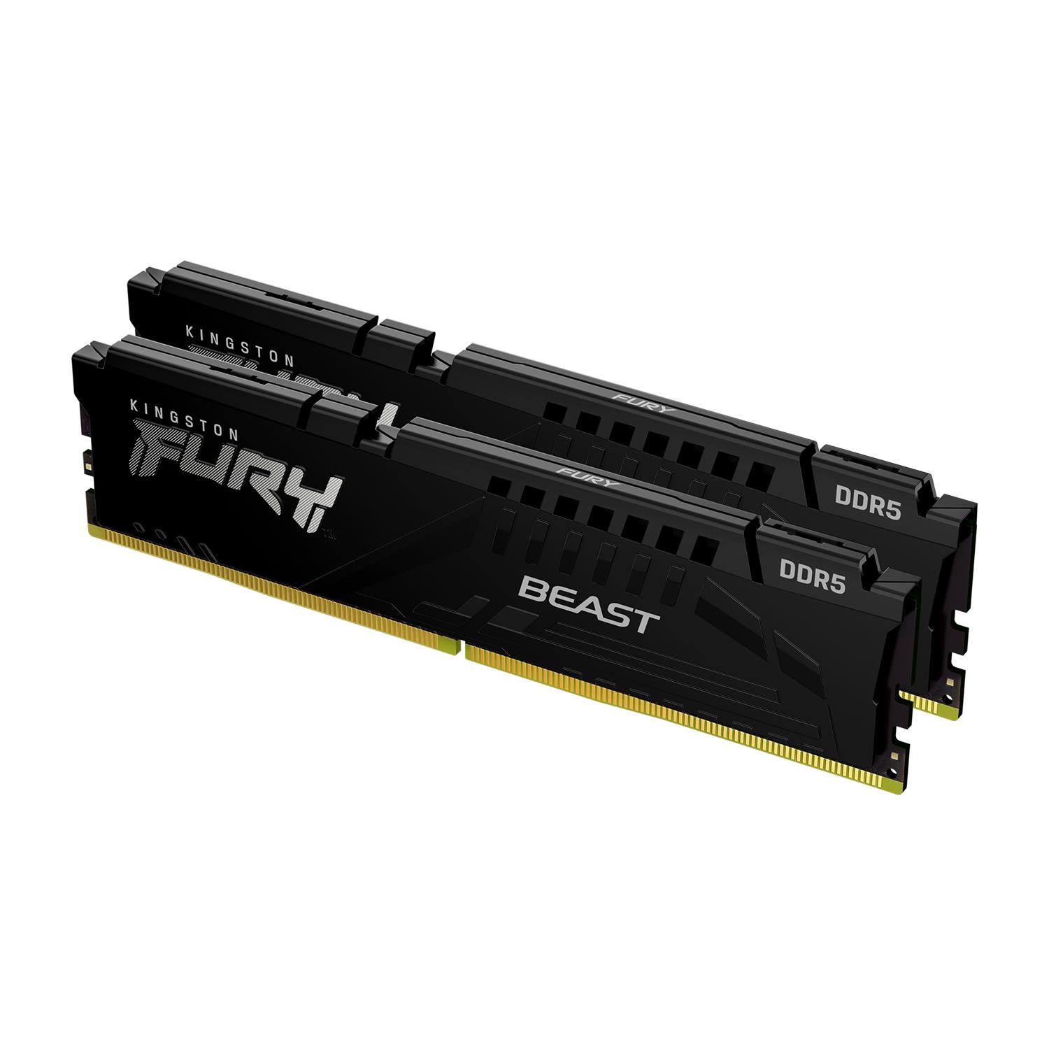 Kingston FURY Beast , 32 GB, 2 x 16 GB, DDR5, 288-pin DIMM
