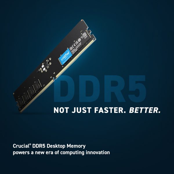 Zweites Bild vonCrucial CT8G56C46U5, 8 GB, 1 x 8 GB, DDR5, 5600 MHz