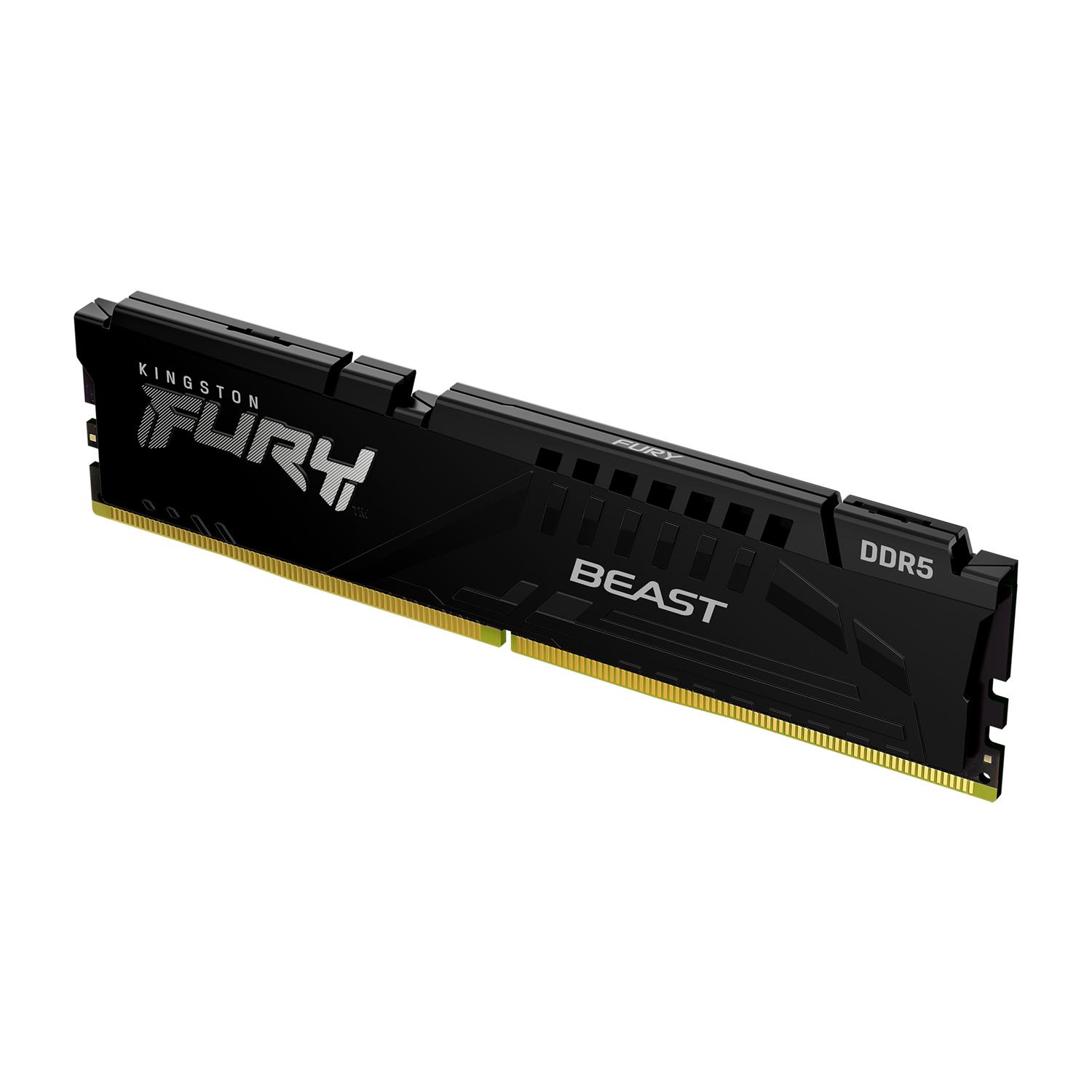 Zweites Bild vonKingston FURY Beast , 16 GB, 1 x 16 GB, DDR5, 288-pin DIMM