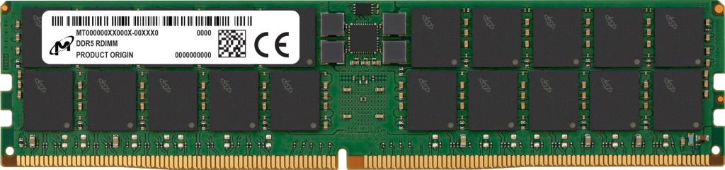 Micron MTC40F2046S1RC48BA1R, 64 GB, DDR5, 4800 MHz