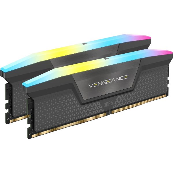 Corsair Vengeance RGB , 32 GB, 2 x 16 GB, DDR5, 6000 MHz, 288-pin DIMM, Schwarz
