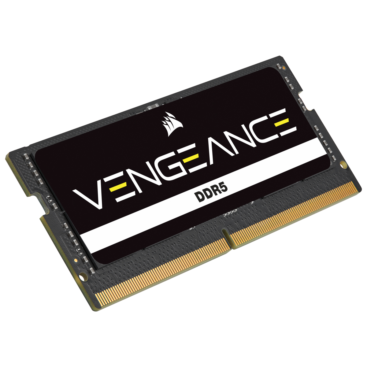 Zweites Bild vonCorsair Vengeance CMSX32GX5M1A4800C40, 32 GB, 1 x 32 GB, DDR5, 4800 MHz, 262-pin SO-DIMM, Schwarz
