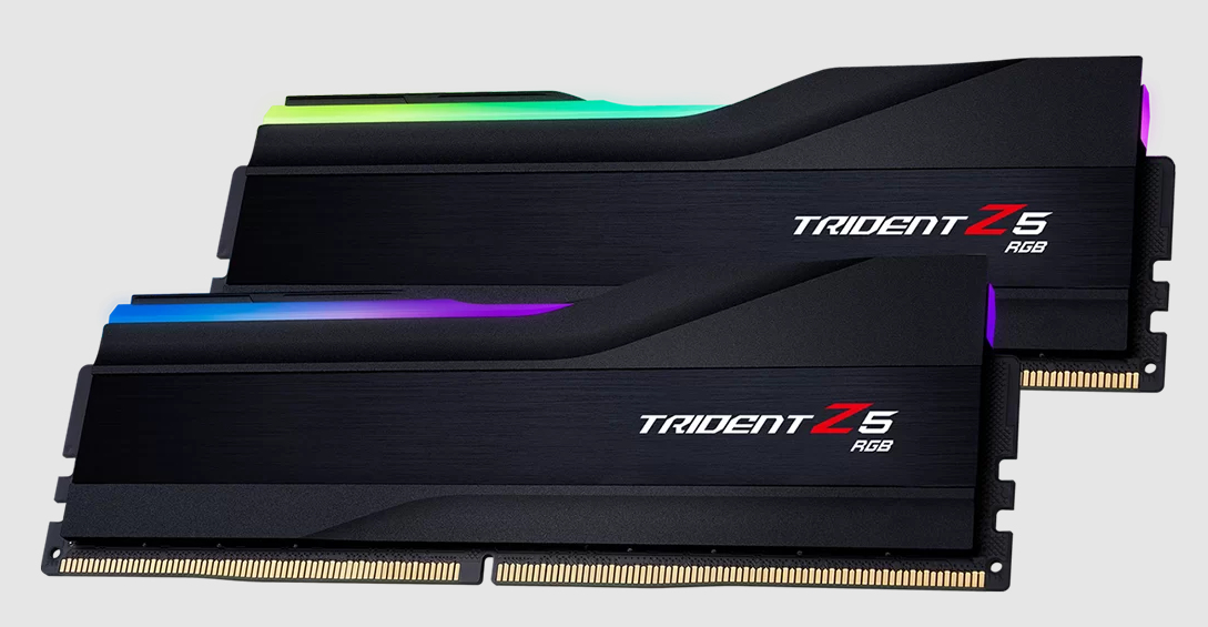Zweites Bild vonG.Skill Trident Z5 RGB F5-7200J3646F24GX2-TZ5RK, 48 GB, 2 x 24 GB, DDR5, 7200 MHz