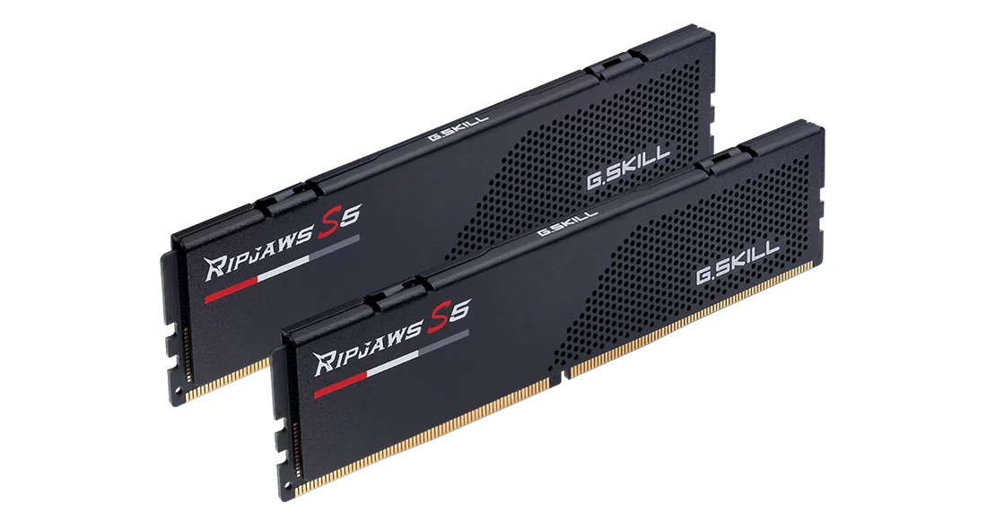 Zweites Bild vonG.Skill Ripjaws S5 F5-5600J4040D48GX2-RS5K, 96 GB, 2 x 48 GB, DDR5, 5600 MHz