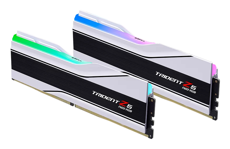 G.Skill Trident Z5 Neo RGB F5-6000J2836G16GX2-TZ5NRW, 32 GB, 2 x 16 GB, DDR5, 6000 MHz, 288-pin DIMM