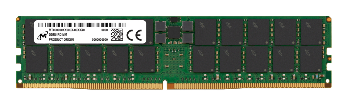 Crucial Micron MTC40F2046S1RC56BR, 64 GB, 1 x 64 GB, DDR5, 5600 MHz, 288-pin DIMM