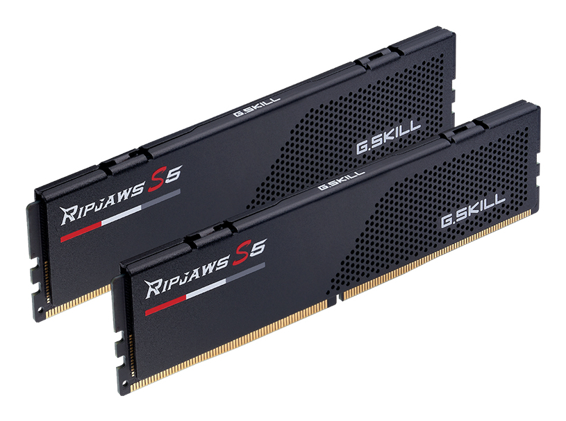 Zweites Bild vonG.Skill Ripjaws M5 RGB F5-6000J3036F16GX2-RS5K, 32 GB, 2 x 16 GB, DDR5, 6000 MHz, 288-pin DIMM