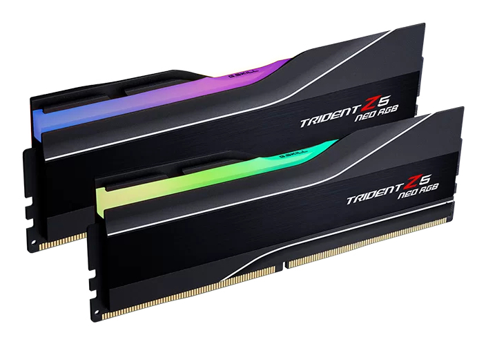 G.Skill Trident Z5 Neo RGB F5-6400J3239G16GX2-TZ5NR, 32 GB, 2 x 16 GB, DDR5, 6400 MHz