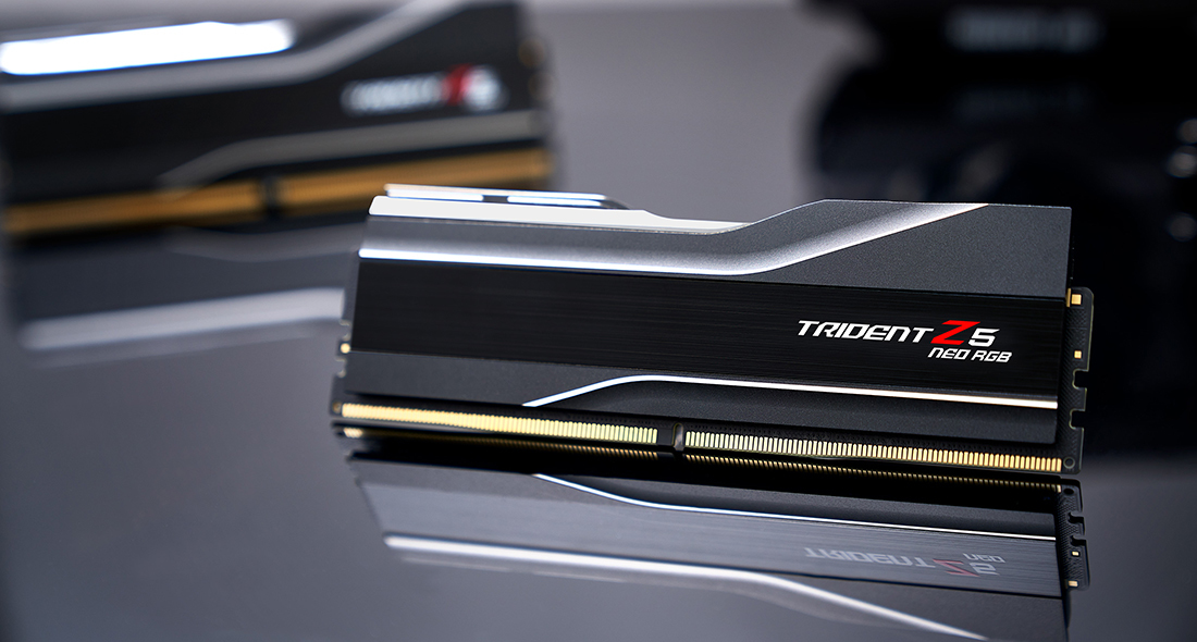 Zweites Bild vonG.Skill Trident Z5 Neo RGB F5-6400J3239G16GX2-TZ5NR, 32 GB, 2 x 16 GB, DDR5, 6400 MHz
