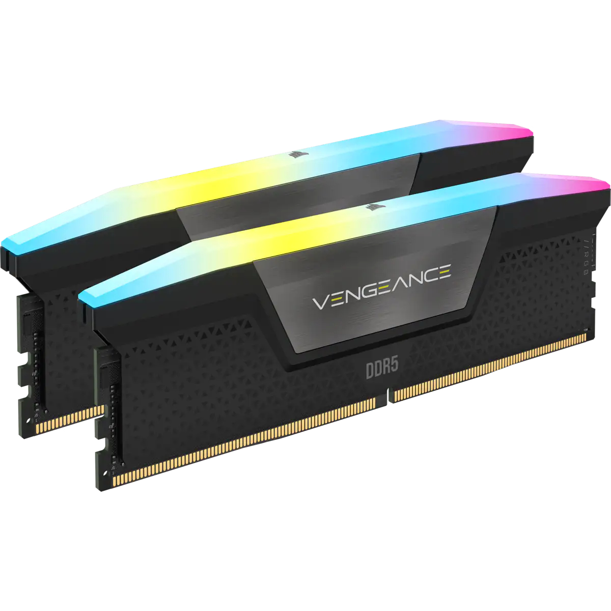 Corsair Vengeance RGB , 32 GB, 2 x 16 GB, DDR5, 6400 MHz, 288-pin DIMM, Schwarz
