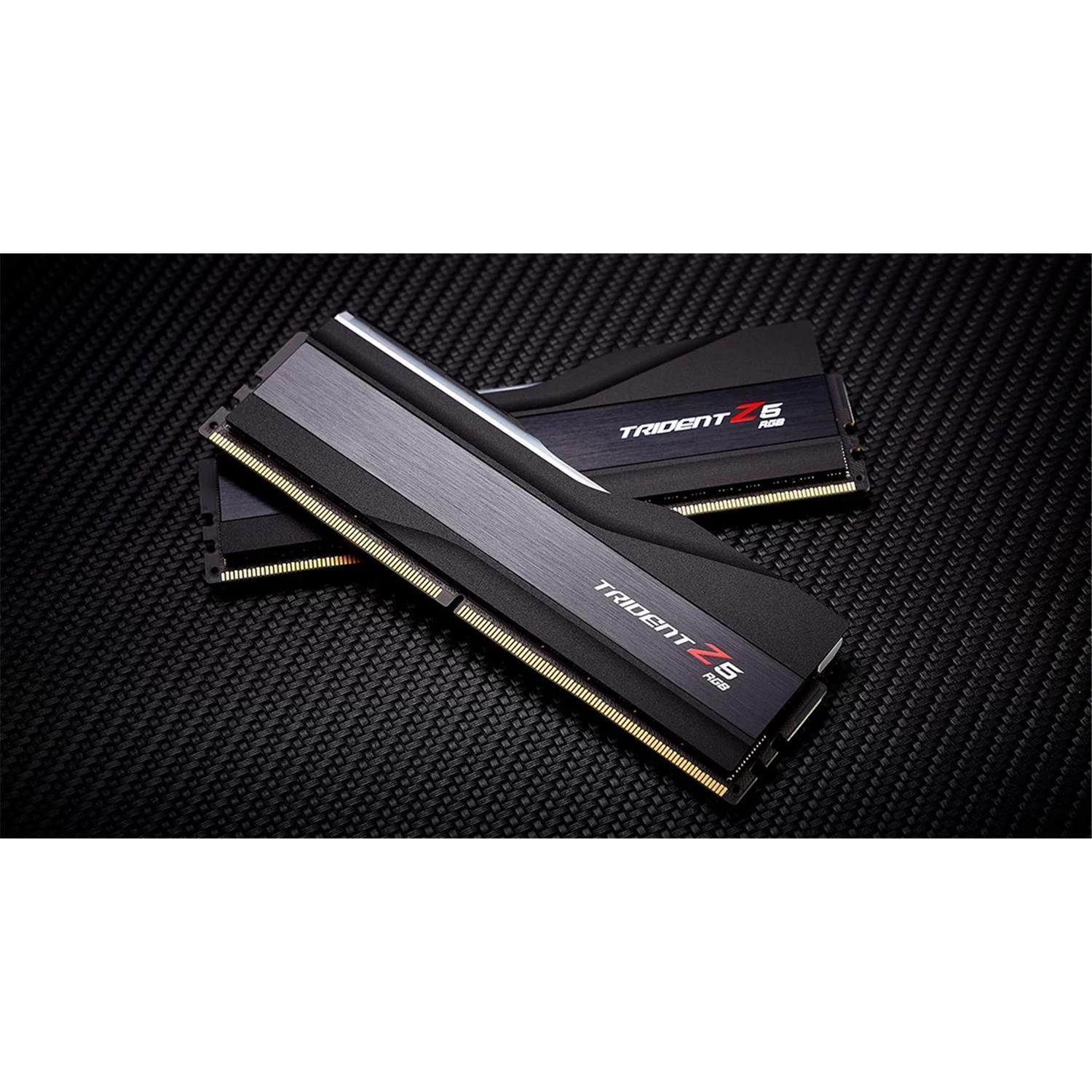 Zweites Bild vonG.Skill Trident Z5 RGB F5-5600J4040D48GX2-TZ5RK, 96 GB, 2 x 48 GB, DDR5, 5600 MHz