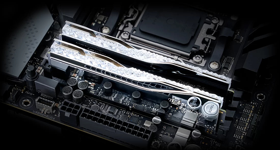 Zweites Bild vonG.Skill Trident Z5 Royal Neo F5-8000J4048G24GX2-TR5NS, 48 GB, 2 x 24 GB, DDR5, 8000 MHz, 288-pin DIMM