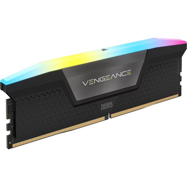 Zweites Bild vonCorsair Vengeance RGB CMH96GX5M2B7200C40, 96 GB, 2 x 48 GB, DDR5, 7200 MHz, 288-pin DIMM