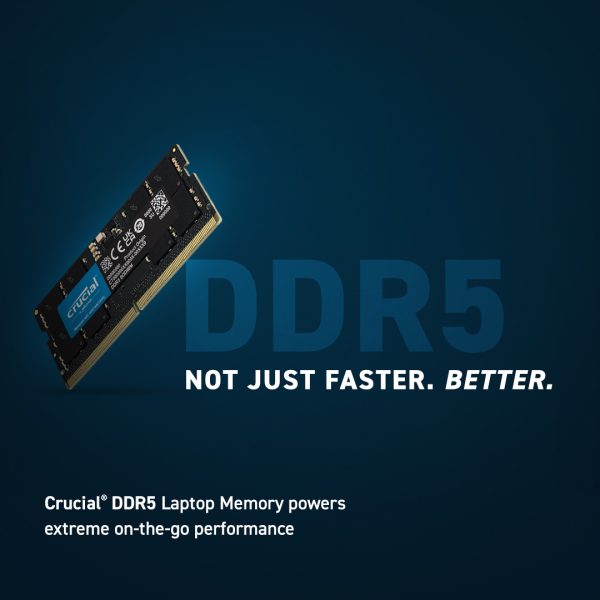 Zweites Bild vonCrucial CT24G56C46S5, 24 GB, 1 x 24 GB, DDR5, 5600 MHz