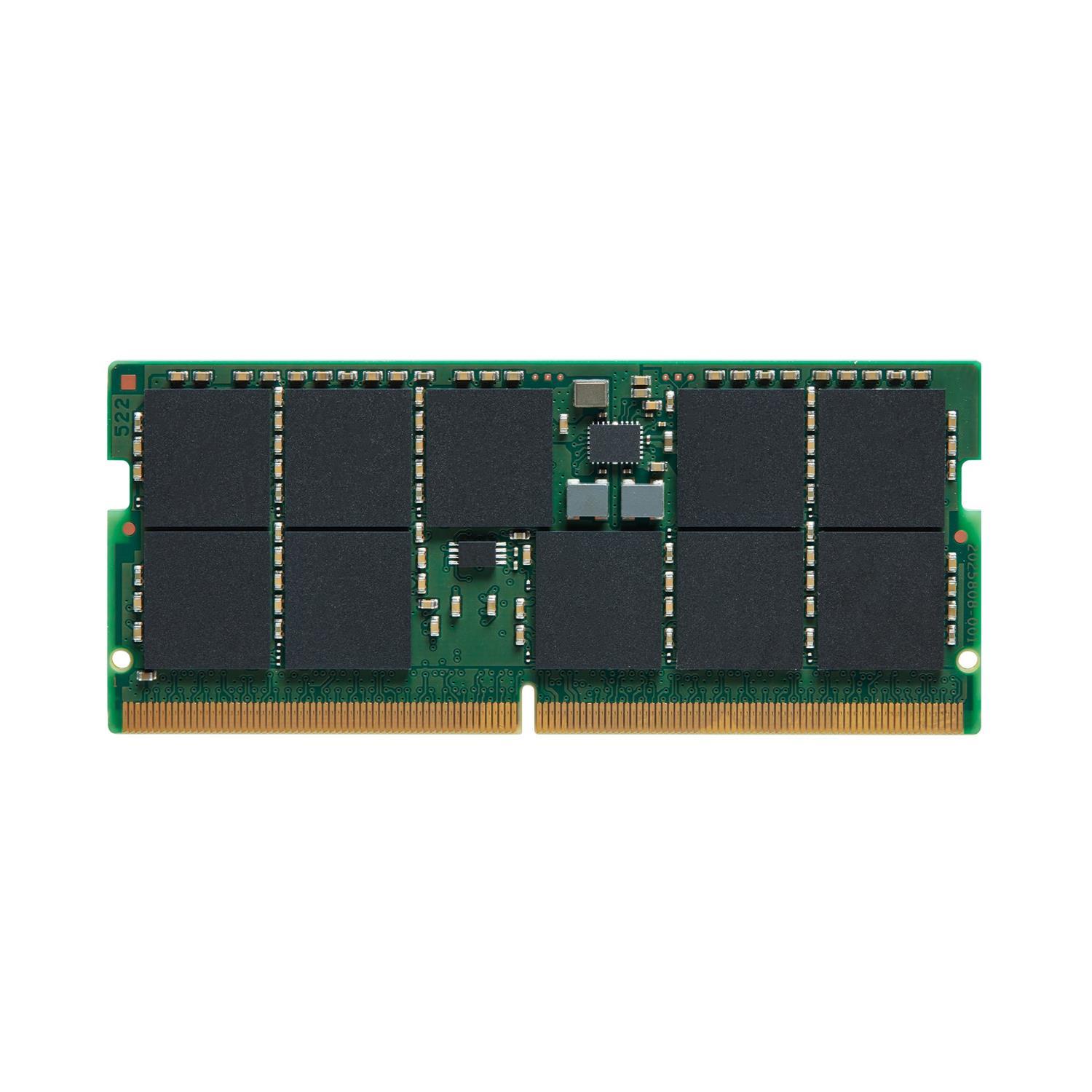 Kingston KSM56T46BD8KM-32HA, 32 GB, 1 x 32 GB, DDR5, 262-pin SO-DIMM, Schwarz, Grün