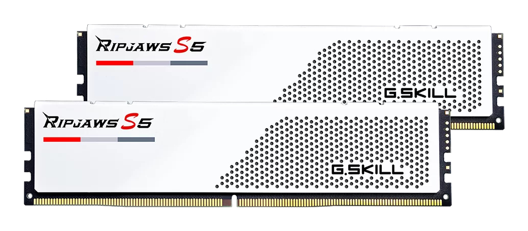 G.Skill F5-6000J2836G32GX2-RS5W, 64 GB, 2 x 32 GB, DDR5, 6000 MHz