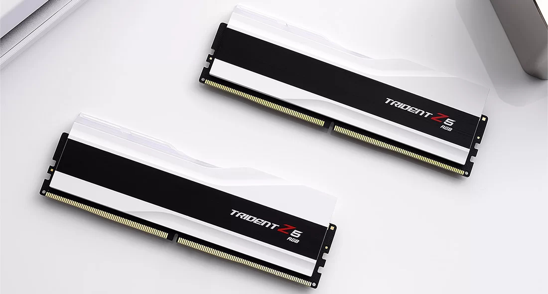 Zweites Bild vonG.Skill Trident Z5 RGB F5-6000J2836G32GX2-TZ5RW, 64 GB, 2 x 32 GB, DDR5