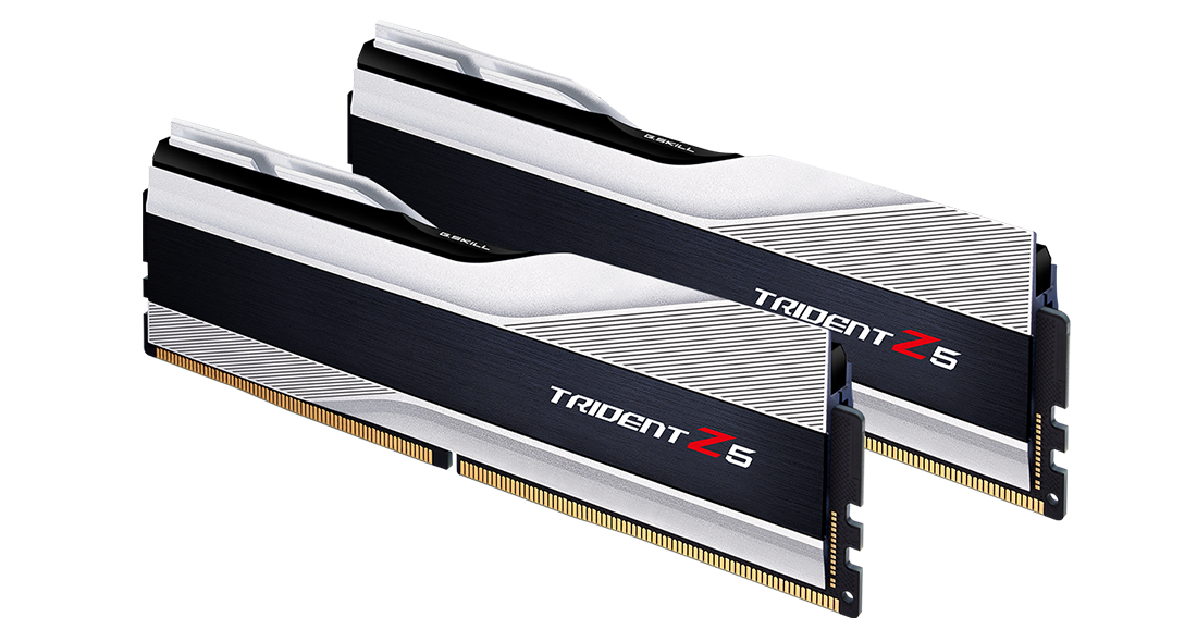 Zweites Bild vonG.Skill Trident Z F5-6400J3239G16GX2-TZ5S, 32 GB, 2 x 16 GB, DDR5, 6400 MHz, 288-pin DIMM