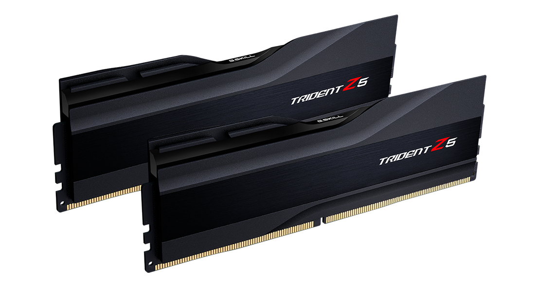 Zweites Bild vonG.Skill Trident Z F5-6400J3239G16GX2-TZ5K, 32 GB, 2 x 16 GB, DDR5, 6400 MHz, 288-pin DIMM