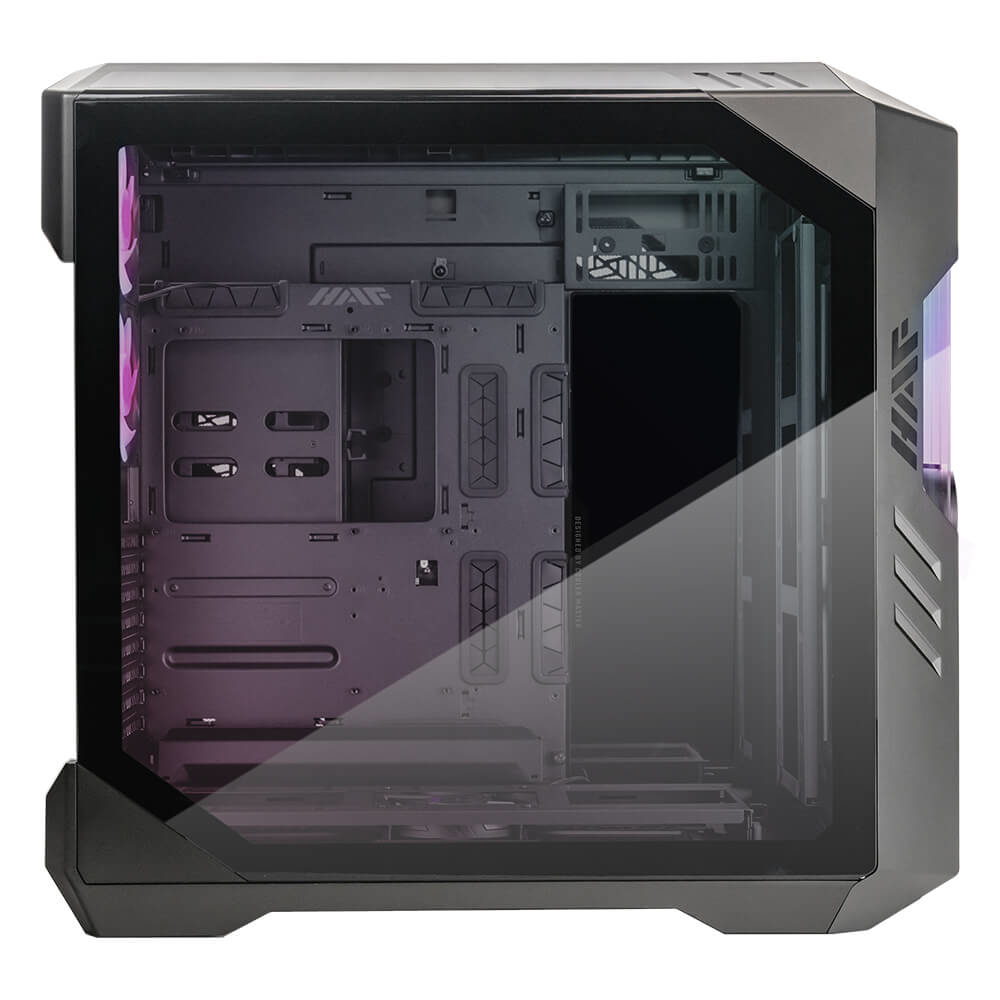 Zweites Bild vonCooler Master HAF 700 EVO, Full Tower, PC, Grau, ATX, EATX, micro ATX, Mini-ITX, SSI CEB, SSI EEB, Netz, Kunststoff, Stahl, Gehärtetes Glas, 16,6 cm