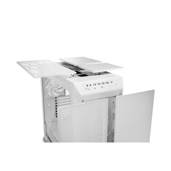Zweites Bild vonBe Quiet! BGW51, Tower, PC, Weiß, ATX, EATX, micro ATX, Mini-ATX, XL-ATX, Aluminium, 19 cm