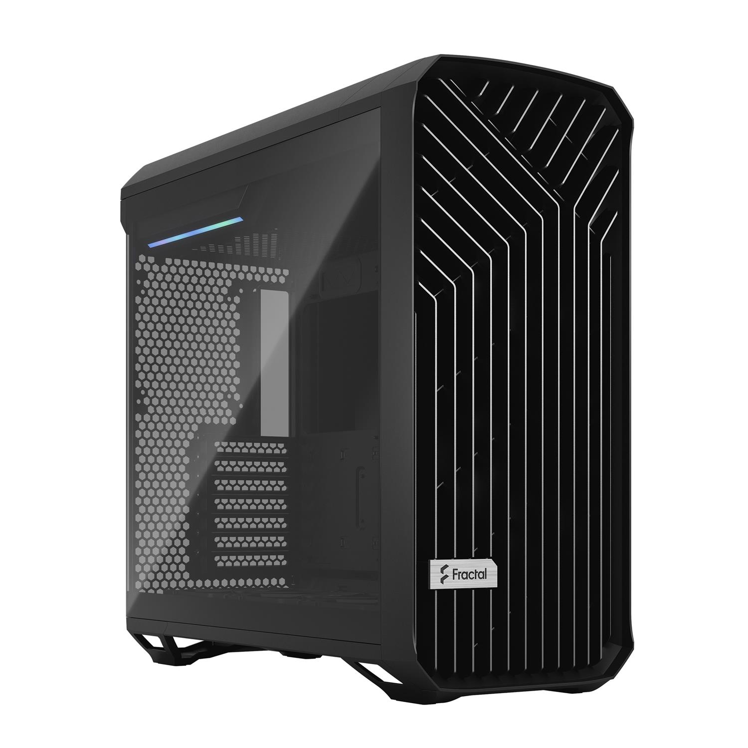 Fractal Design Torrent , Tower, PC, Schwarz, ATX, EATX, ITX, micro ATX, SSI CEB, Gehärtetes Glas, Gaming