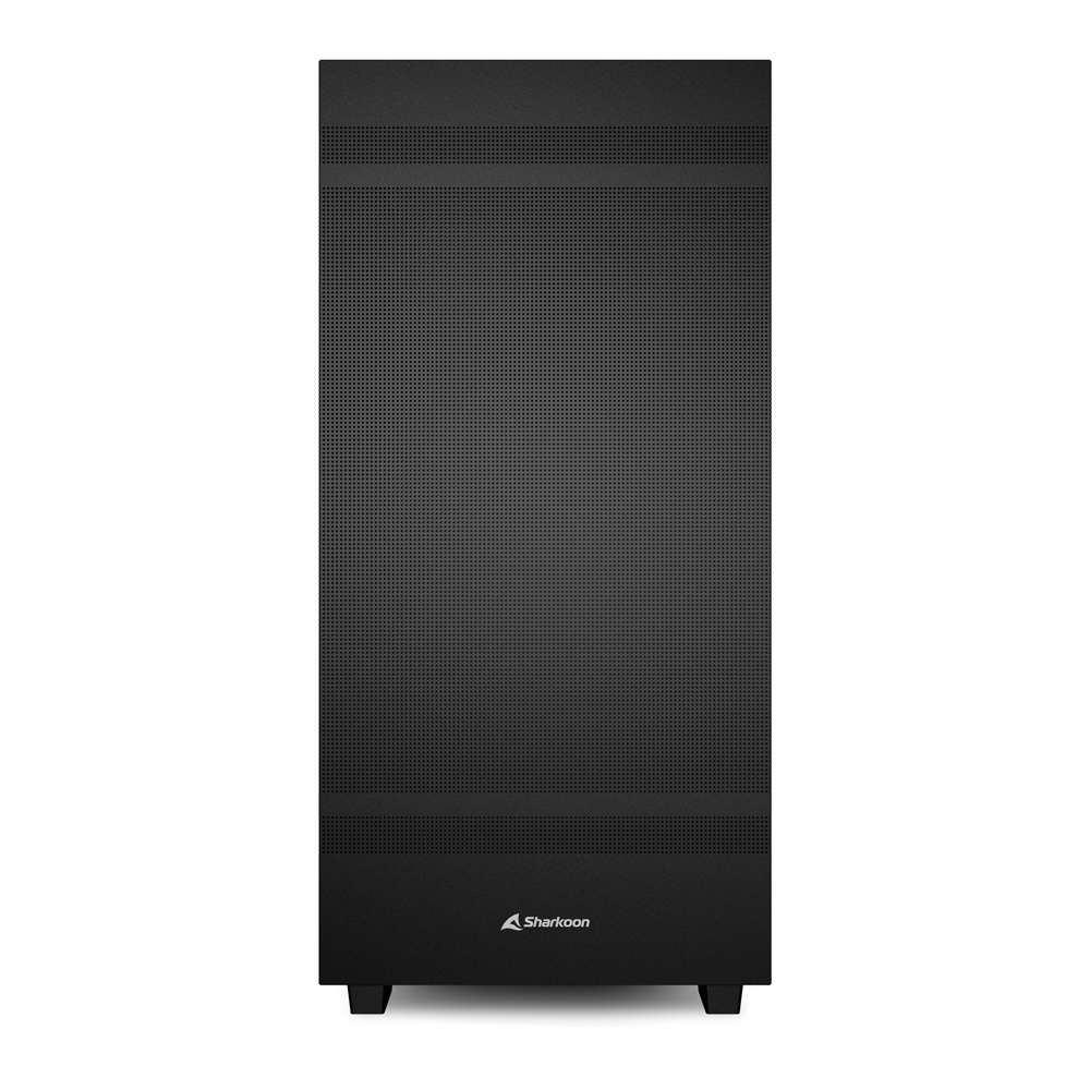 Zweites Bild vonSharkoon REBEL C50 ATX, Full Tower, PC, Schwarz, ATX, micro ATX, Mini-ITX, Metall, 16,8 cm