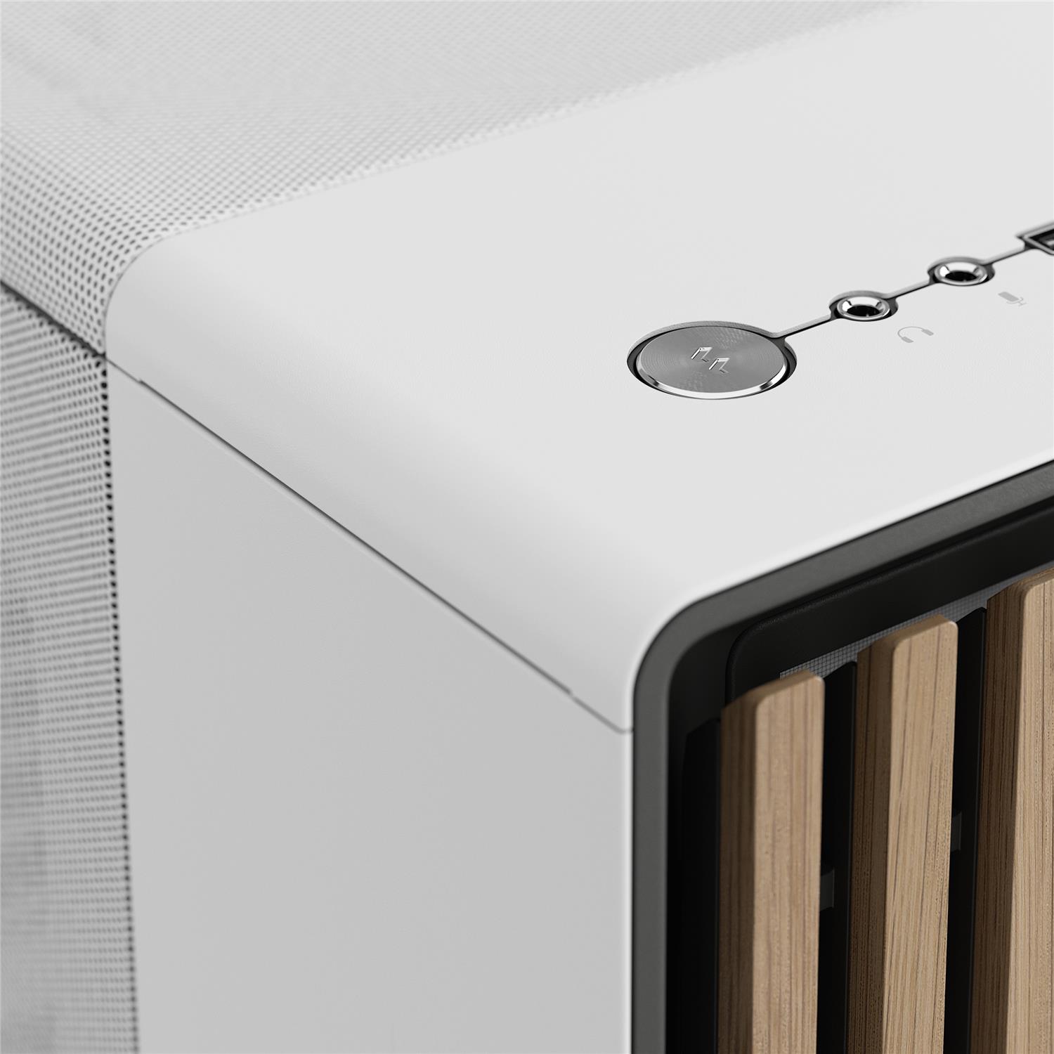 Zweites Bild vonFractal Design North , Midi Tower, PC, Weiß, ATX, micro ATX, Mini-ITX, Netz, Stahl, 17 cm