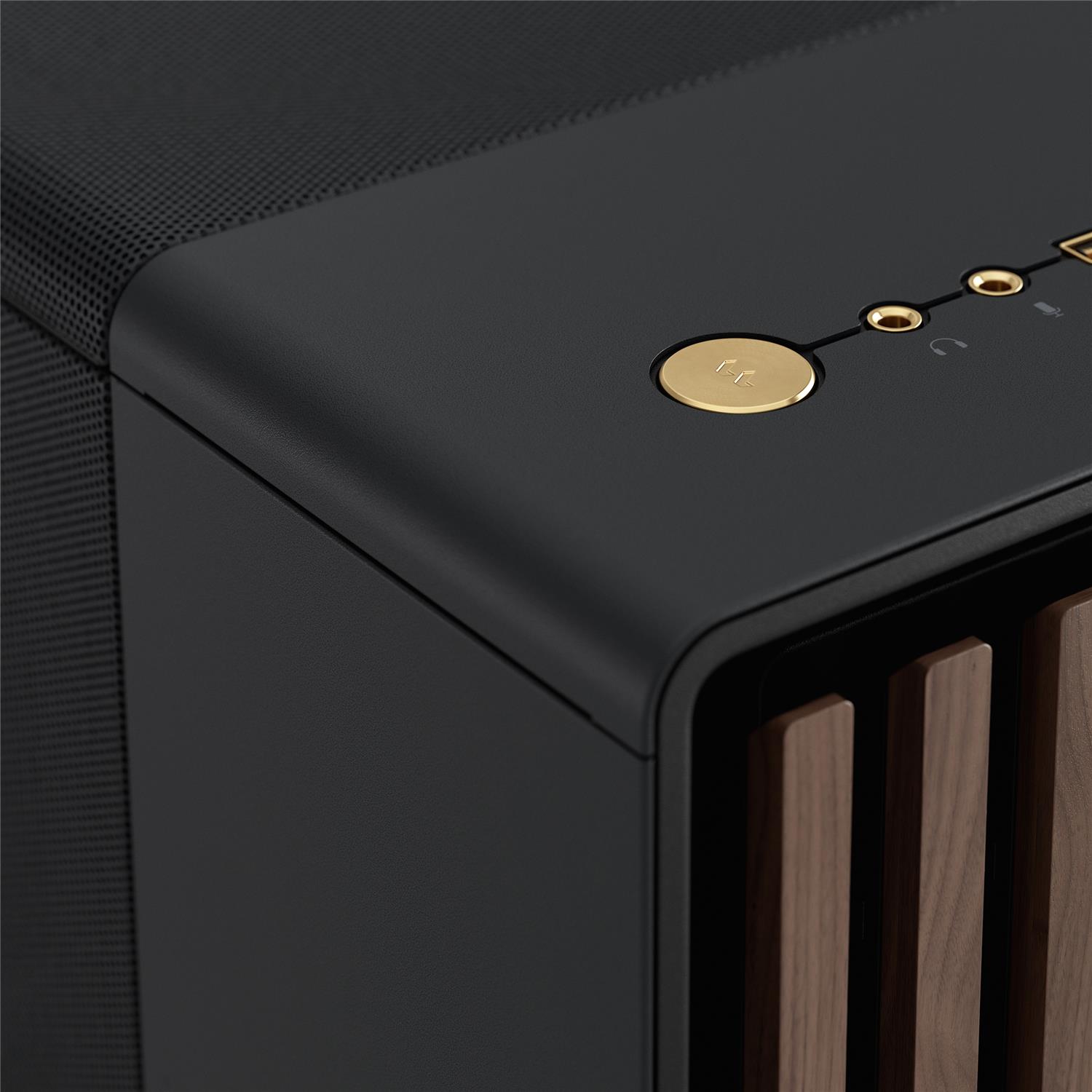 Zweites Bild vonFractal Design North , Midi Tower, PC, Schwarz, ATX, micro ATX, Mini-ITX, Netz, Stahl, 17 cm