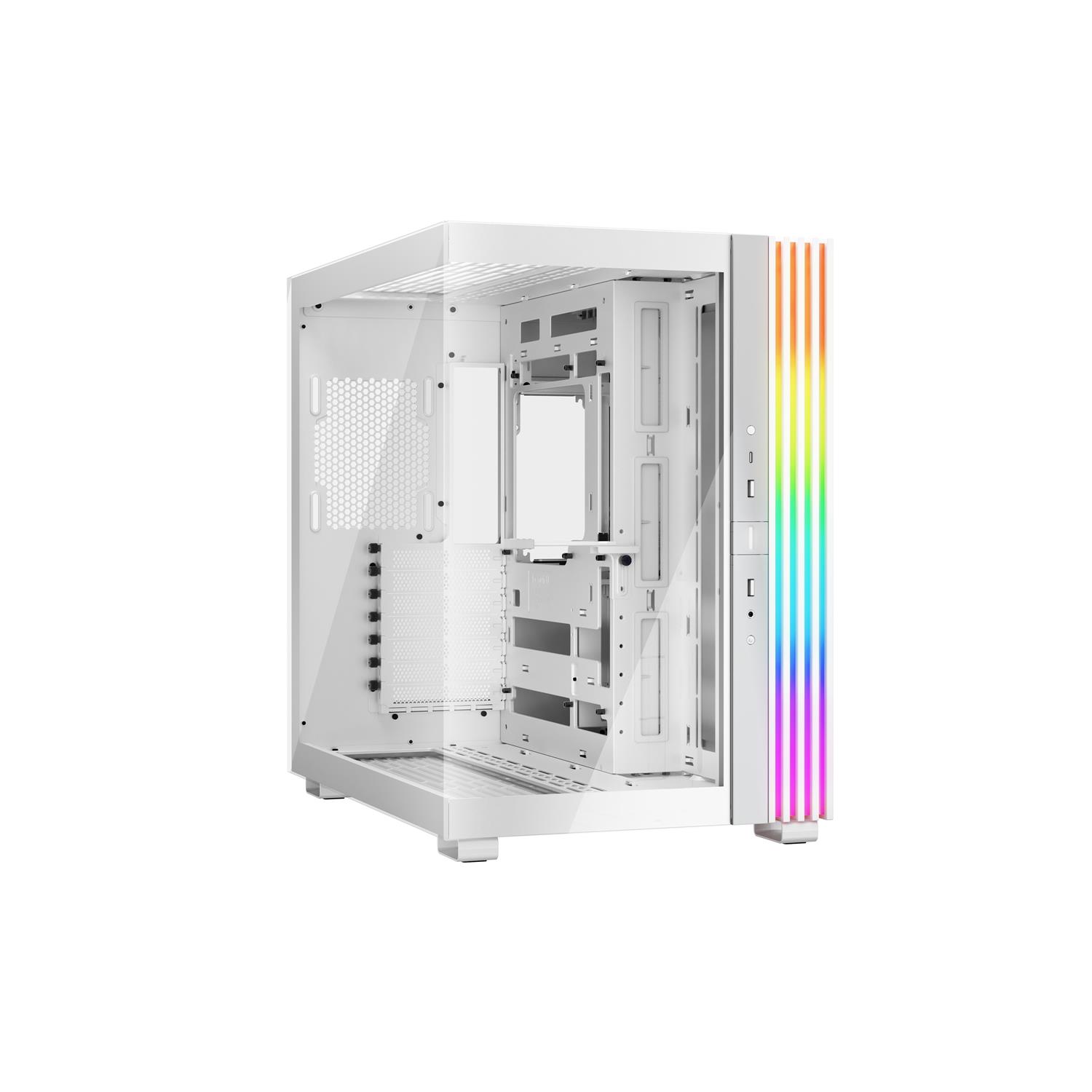 Be Quiet! LIGHT BASE 600 DX White, Midi Tower, PC, Weiß, ATX, micro ATX, Mini-ATX, Acrylnitril-Butadien-Styrol (ABS), Glas, Stahl, Gaming