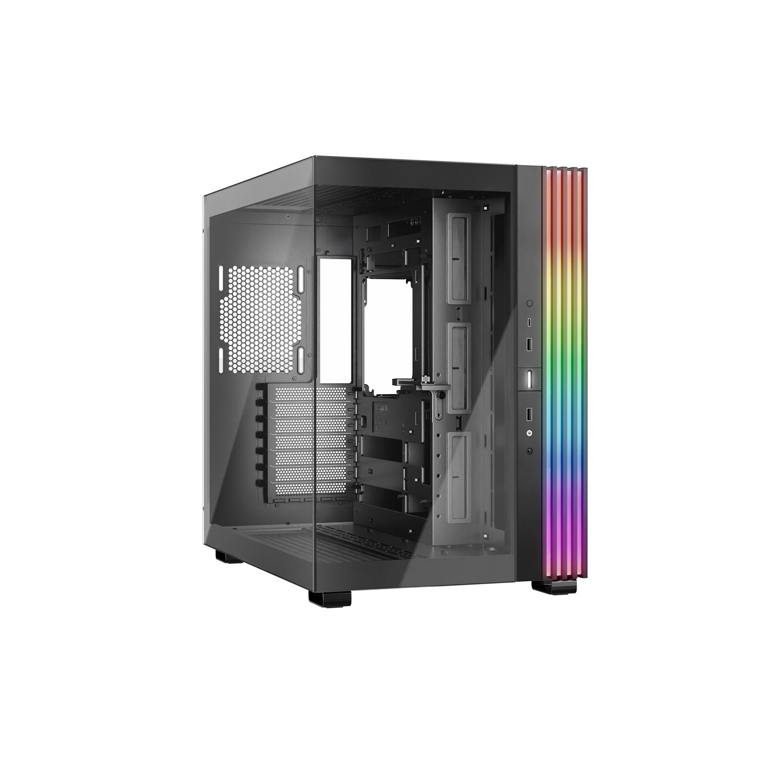 Be Quiet! LIGHT BASE 600 DX Black, Midi Tower, PC, Schwarz, ATX, micro ATX, Mini-ATX, Acrylnitril-Butadien-Styrol (ABS), Glas, Stahl, Gaming