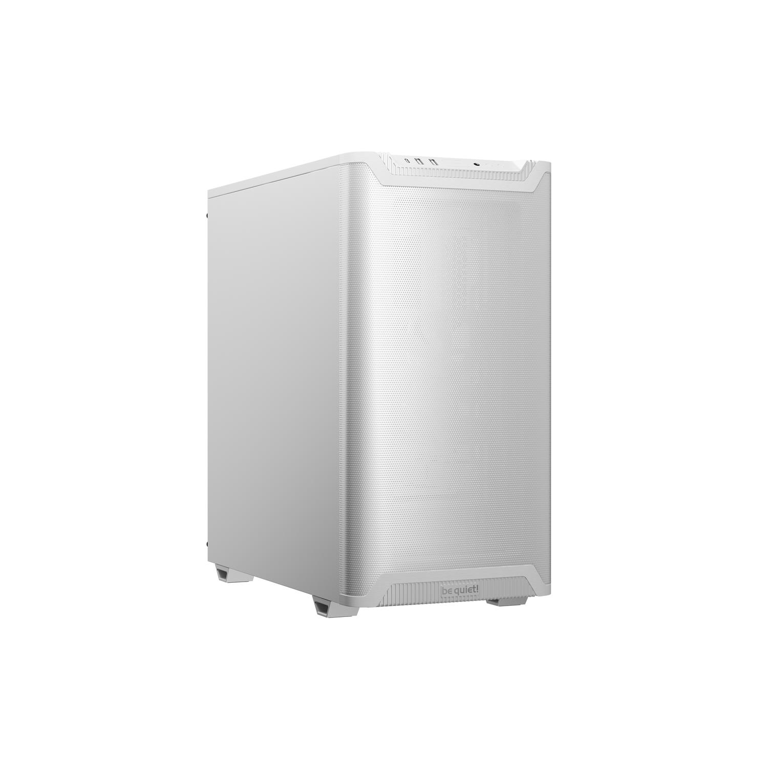 Be Quiet! PURE BASE 501 Airflow White, Midi Tower, PC, Weiß, ATX, micro ATX, Mini-ITX, Acrylnitril-Butadien-Styrol (ABS), Stahl, 17,8 cm