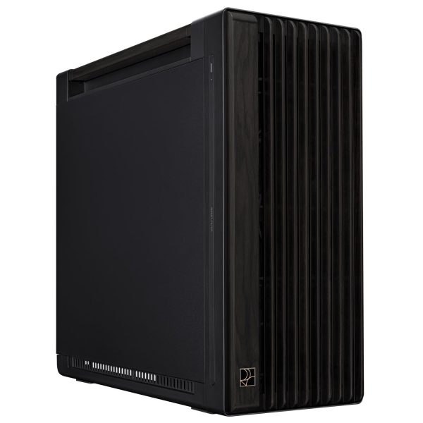 ASUS ProArt PA602 Wood Edition – Metal Panel, Midi Tower, PC, Schwarz, ATX, DTX, EATX, micro ATX, Mini-DTX, Mini-ITX, Heimbüro, 19 cm