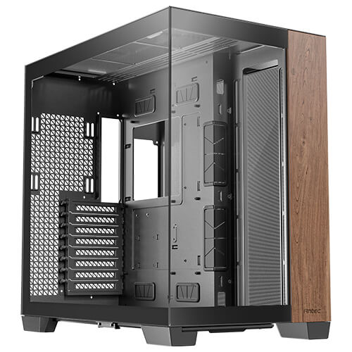 Antec C8 Wood, Full Tower, PC, Schwarz, Holz, ATX, EATX, ITX, micro ATX, Glas, Kunststoff, Stahl, Holz, 17,5 cm