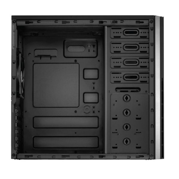 Zweites Bild vonAntec VSK4000B-U3/U2, Tower, PC, Schwarz, ATX, micro ATX, Mini-ITX, SGCC, 31,8 cm