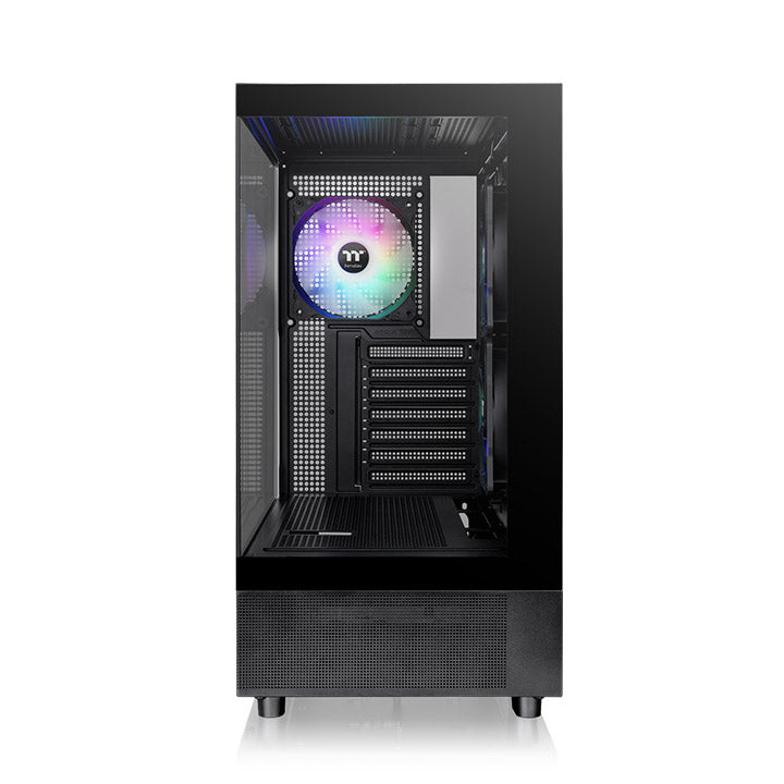 Zweites Bild vonThermaltake View 270 Plus TG ARGB, Midi Tower, PC, Schwarz, ATX, EATX, micro ATX, Mini-ITX, SPCC, Gehärtetes Glas, Gaming