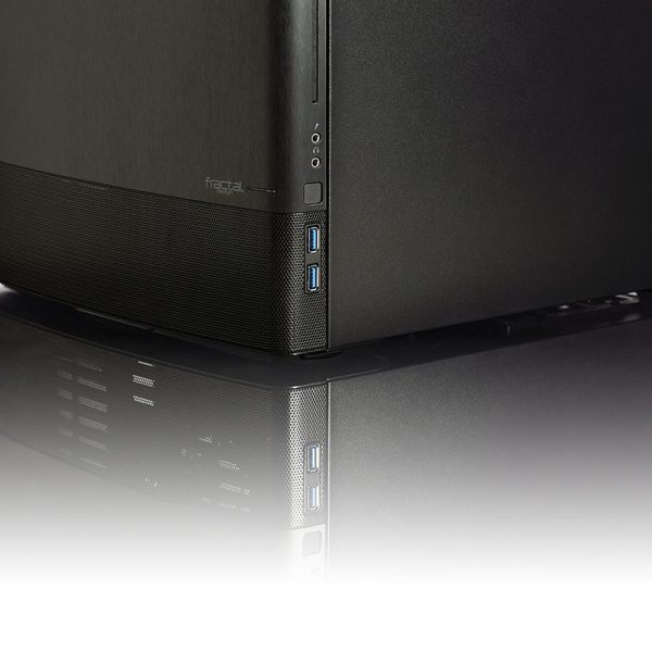 Zweites Bild vonFractal Design Node 804, Cube, PC, Schwarz, micro ATX, Mini-ATX, Kunststoff, Stahl, HDD, Leistung