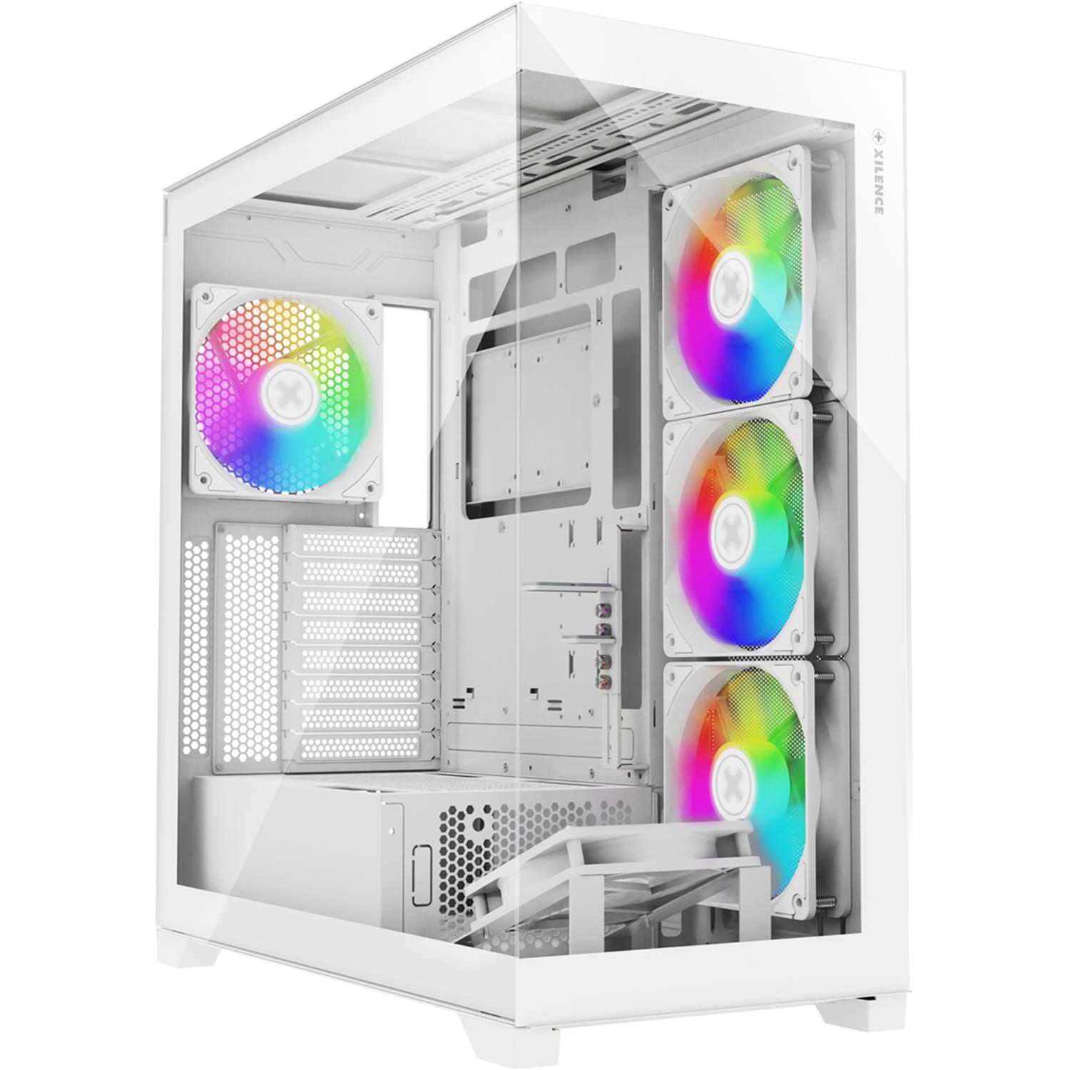 Xilence XG271, Midi Tower, PC, Weiß, ATX, micro ATX, Mini-ITX, SPCC, Gaming