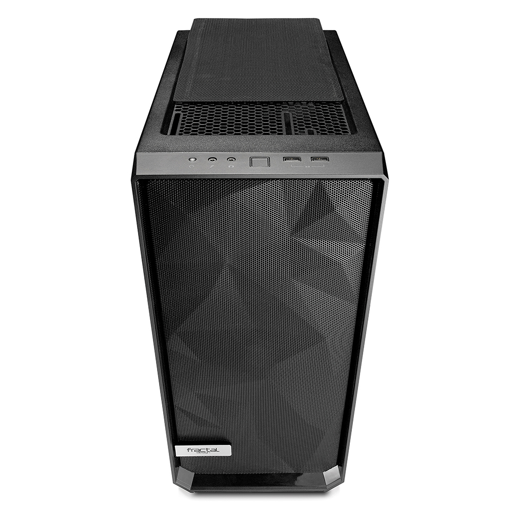 Zweites Bild vonFractal Design Meshify C, Midi Tower, PC, Schwarz, ATX, ITX, micro ATX, 17 cm, 31,5 cm