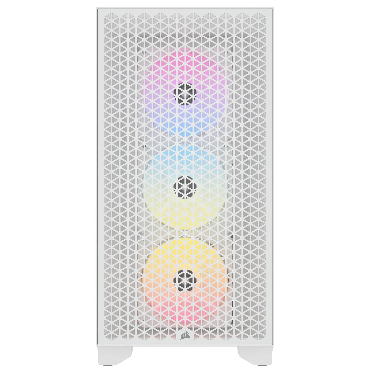 Zweites Bild vonCorsair CC-9011256-WW, Midi Tower, PC, Weiß, ATX, Gaming, Multi