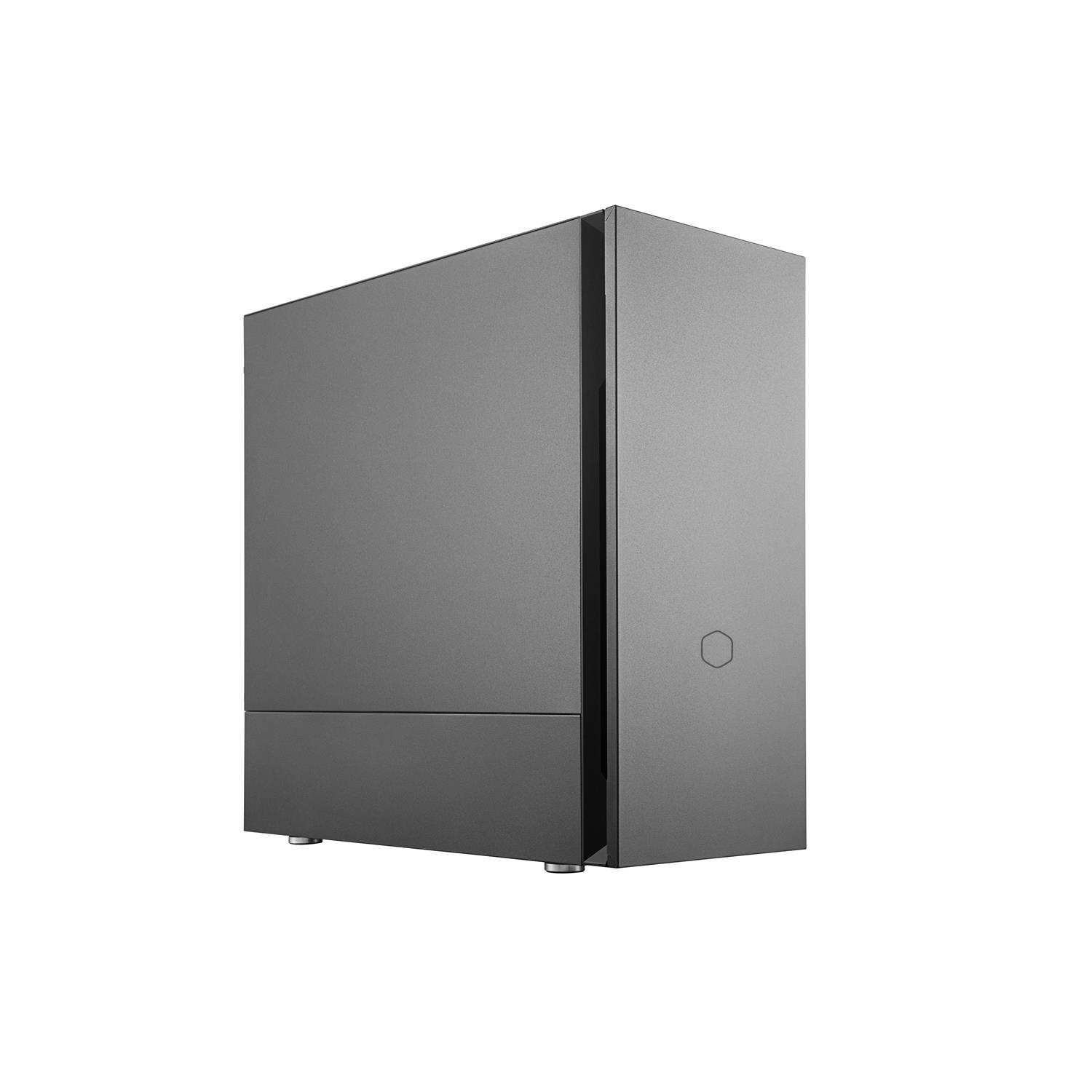 Zweites Bild vonCooler Master Silencio S600, Midi Tower, PC, Schwarz, ATX, micro ATX, Mini-ITX, Kunststoff, Stahl, 16,7 cm