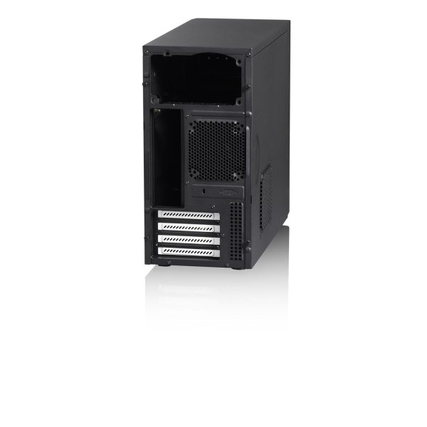 Zweites Bild vonFractal Design Core 1000 USB 3.0, Midi Tower, PC, Schwarz, DTX, micro ATX, Mini-ITX, 14,8 cm, 35 cm