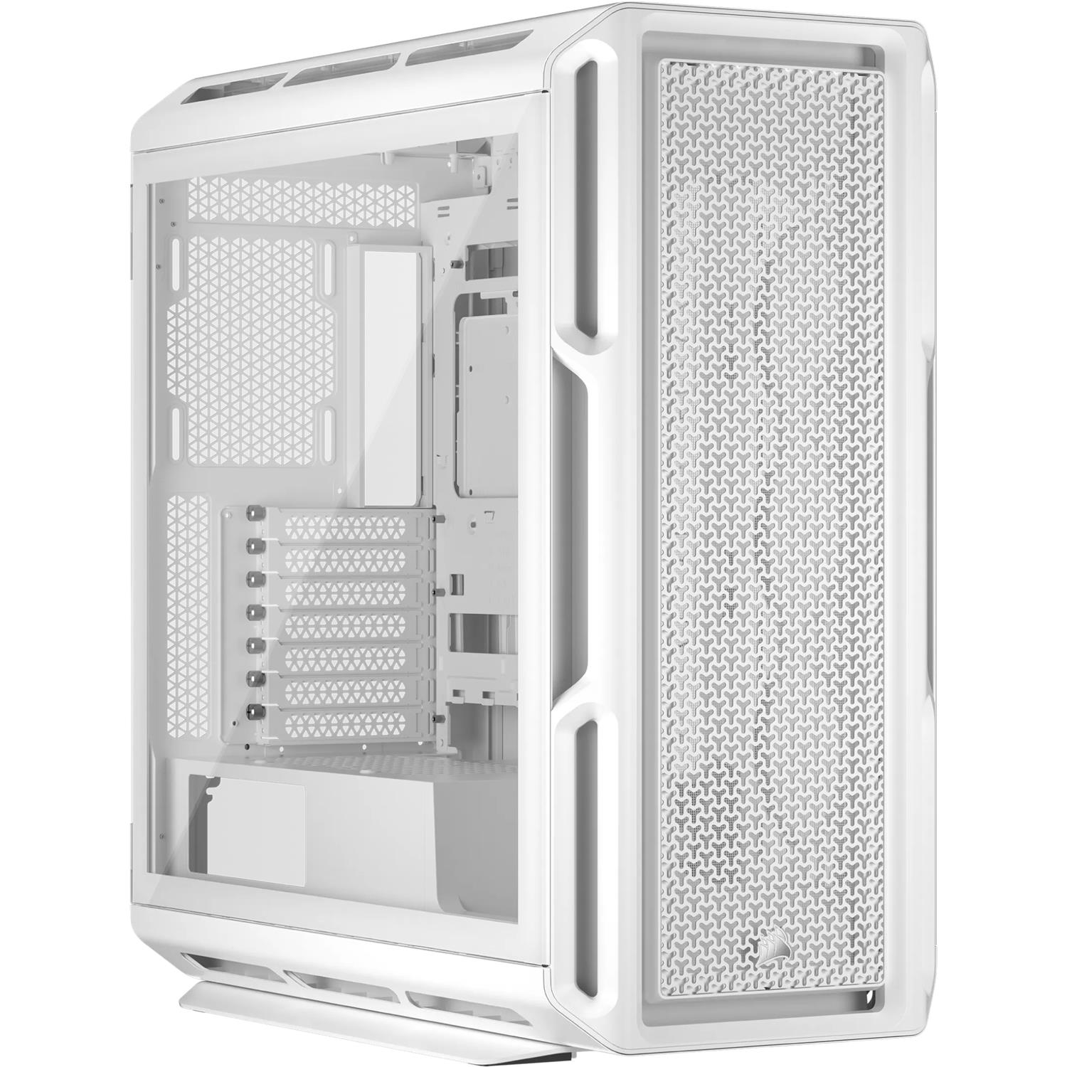 Corsair 5000T, Midi Tower, PC, Weiß, ATX, EATX, micro ATX, Mini-ITX, Kunststoff, Stahl, Gehärtetes Glas, Gaming