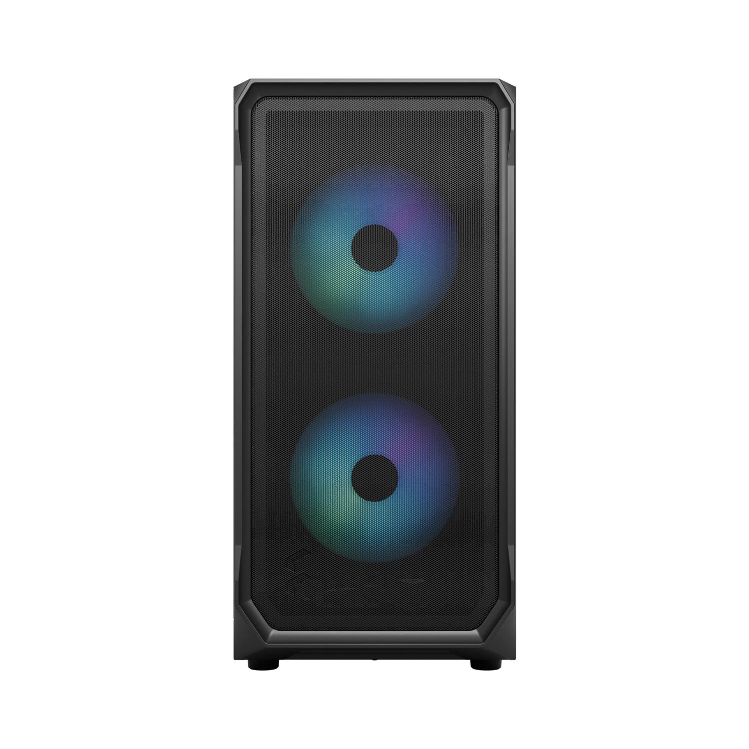 Zweites Bild vonFractal Design Focus 2, PC, Schwarz, ATX, micro ATX, Mini-ITX, Stahl, Gehärtetes Glas, Multi, Taschenlüfter