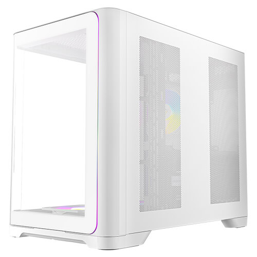 Antec 0-761345-10226-1, Midi Tower, PC, Weiß, ATX, ITX, micro ATX, Kunststoff, Stahl, 1x 120 mm