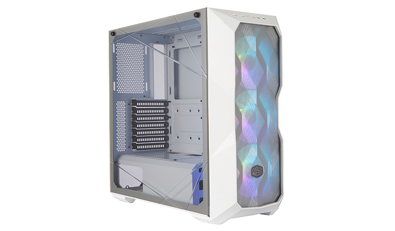 Zweites Bild vonCooler Master MasterBox TD500 Mesh, Midi Tower, PC, Weiß, ATX, EATX, micro ATX, Mini-ITX, SSI CEB, Netz, Kunststoff, Stahl, Gehärtetes Glas, Multi